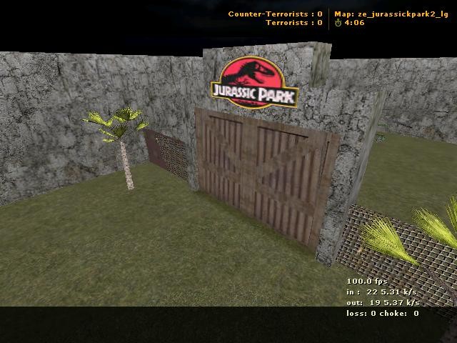 Скачать ze_jurassickpark2_lg - Скриншот