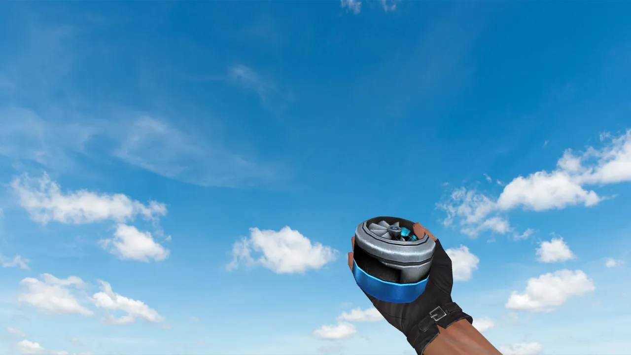 Модель «Cooler Grenade» для CS 1.6: v_, p_, w_ гранаты, звуки, анимации и качество текстур — скриншот 1