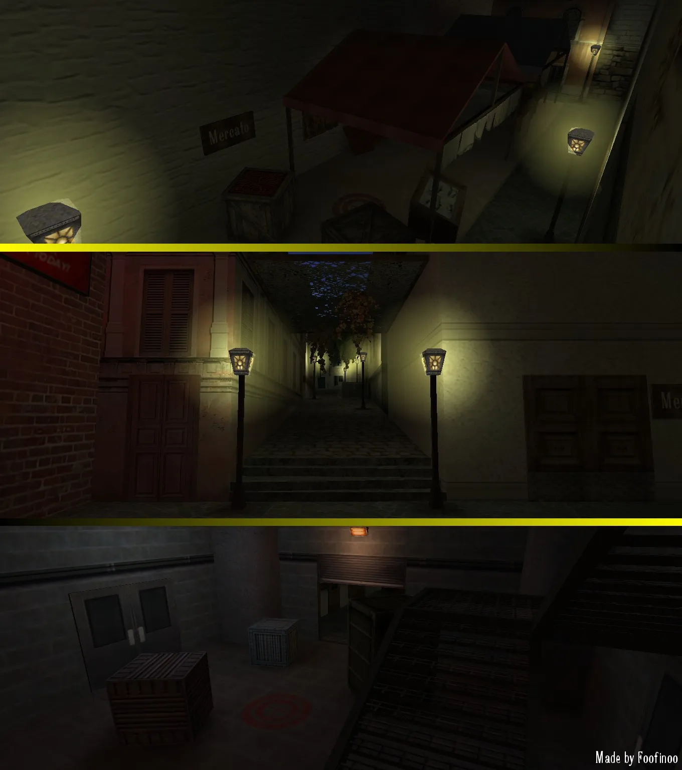 Карта de_italian_village для CS 1.6 - Тактические возможности и баланс — скриншот 6