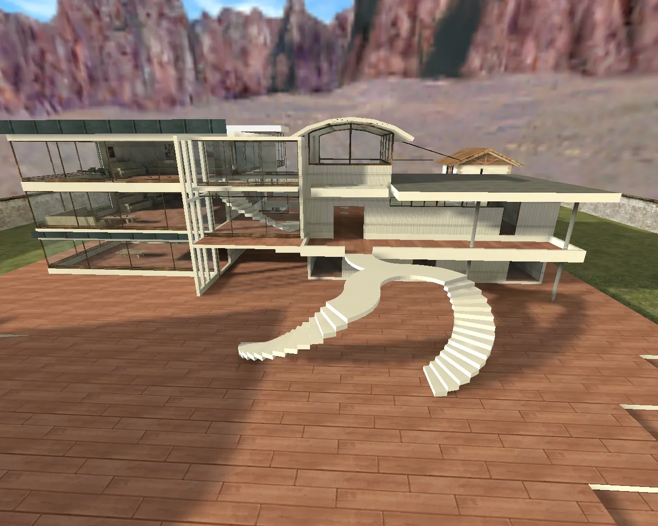 Скачать Карта cs_mansion_2013 для CS 1.6: планировка, точки, тактика и оптимизация под стабильный FPS - Скриншот