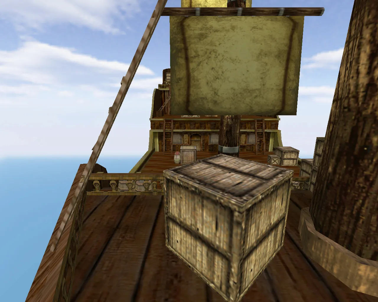 Скачать Карта awp_pirateship для CS 1.6: точки под AWP, маршруты, оптимизация и .nav для ботов - Скриншот