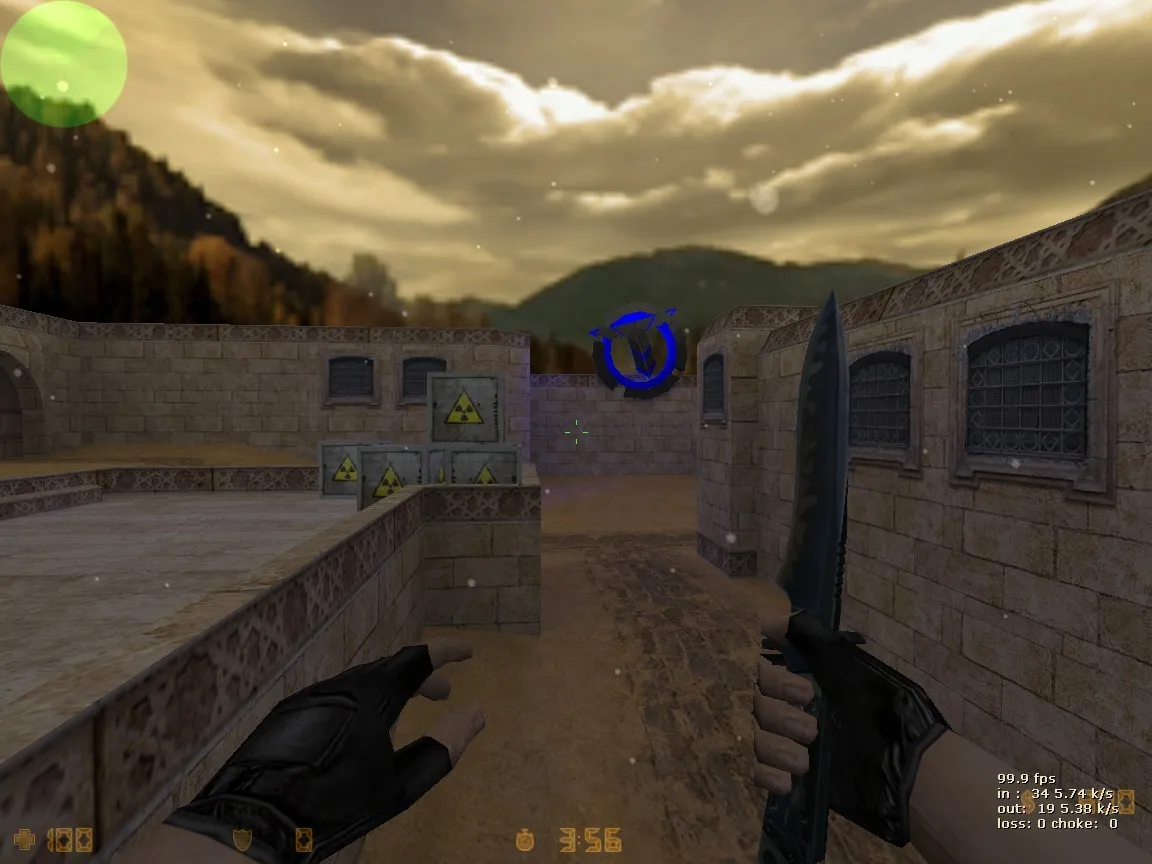 Скачать de_dust2_tankers для CS 1.6: точки, маршруты, .nav для ботов, оптимизация wpoly/epoly - Скриншот