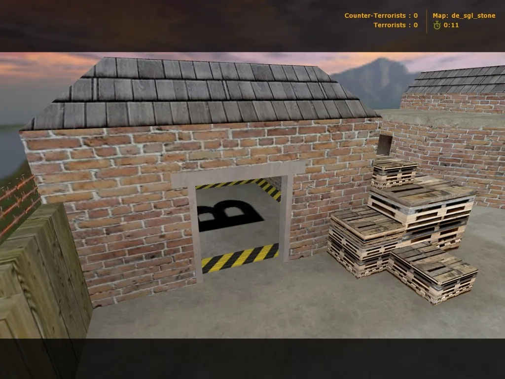 Скачать Карта de_sgl_stone для CS 1.6 - Тактическое превосходство - Скриншот