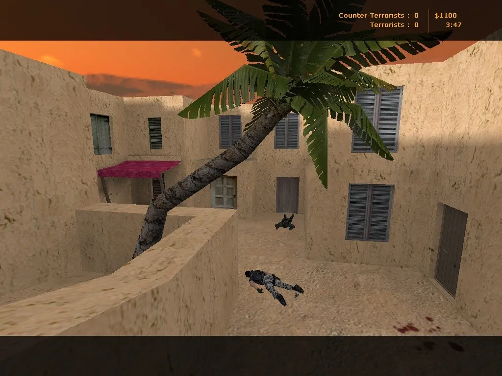 Скачать de_dustland — DE карта для CS 1.6: баланс сторон, точки под плент, .nav для ботов, оптимизация - Скриншот