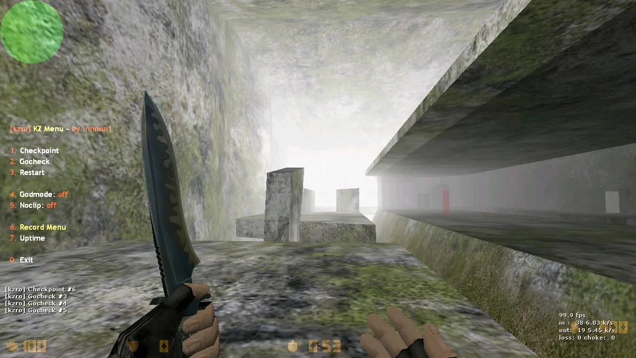 Скачать deathrun_absolute для CS 1.6: ловушки, тайминги и точки для CT/T без лагов - Скриншот
