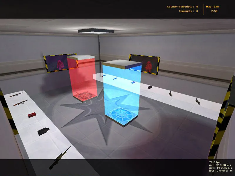 Скачать deathrun_compact_click21 для CS 1.6: компактная deathrun-карта, точки, .nav, оптимизация и советы по запуску - Скриншот