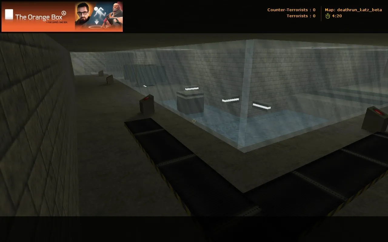 Скачать deathrun_katz_beta — карта deathrun для CS 1.6: раунды, ловушки, кт/т тактика и точки контроля - Скриншот