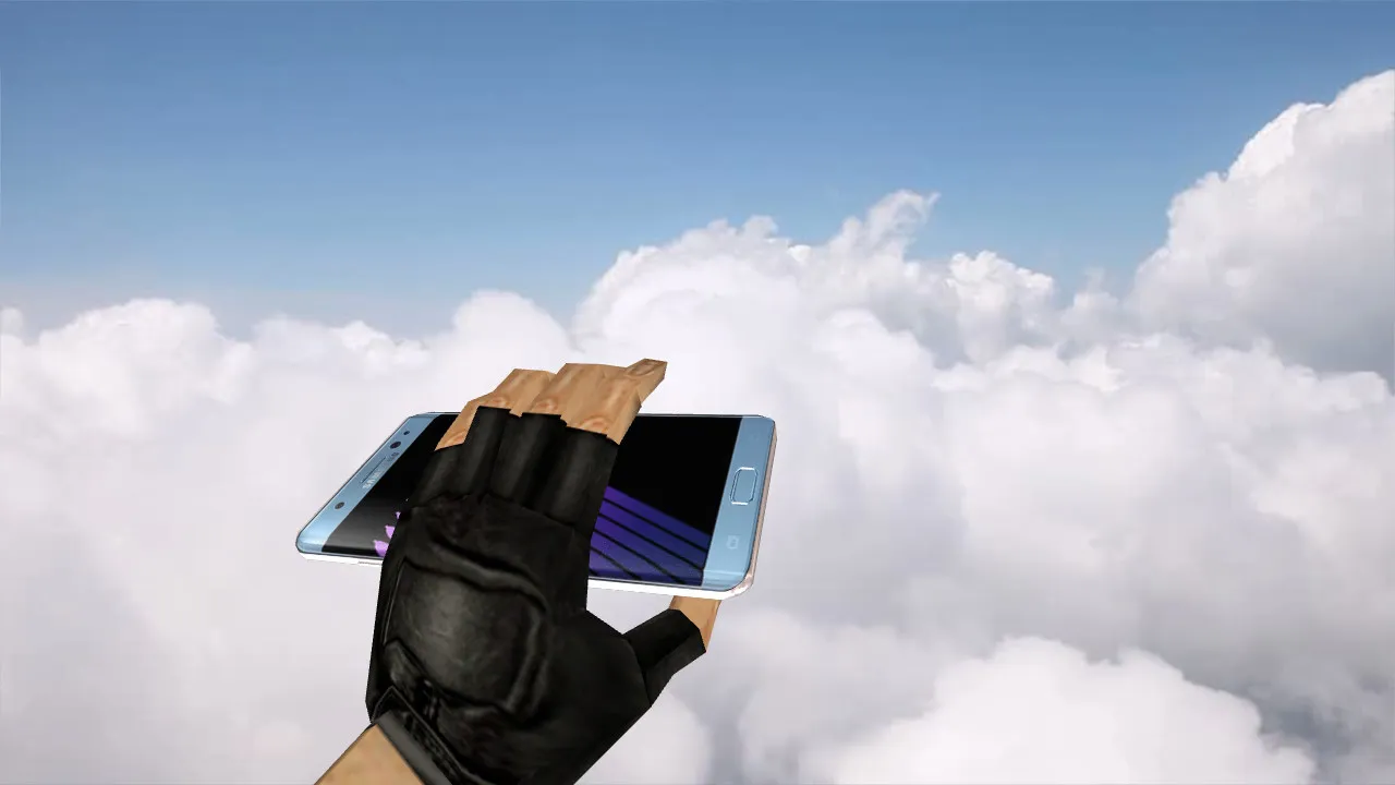 Скачать Модель C4 «Samsung Galaxy Note 7» для CS 1.6: v_, p_, w_ модель, звуки, анимация осмотра и качественные текстуры - Скриншот