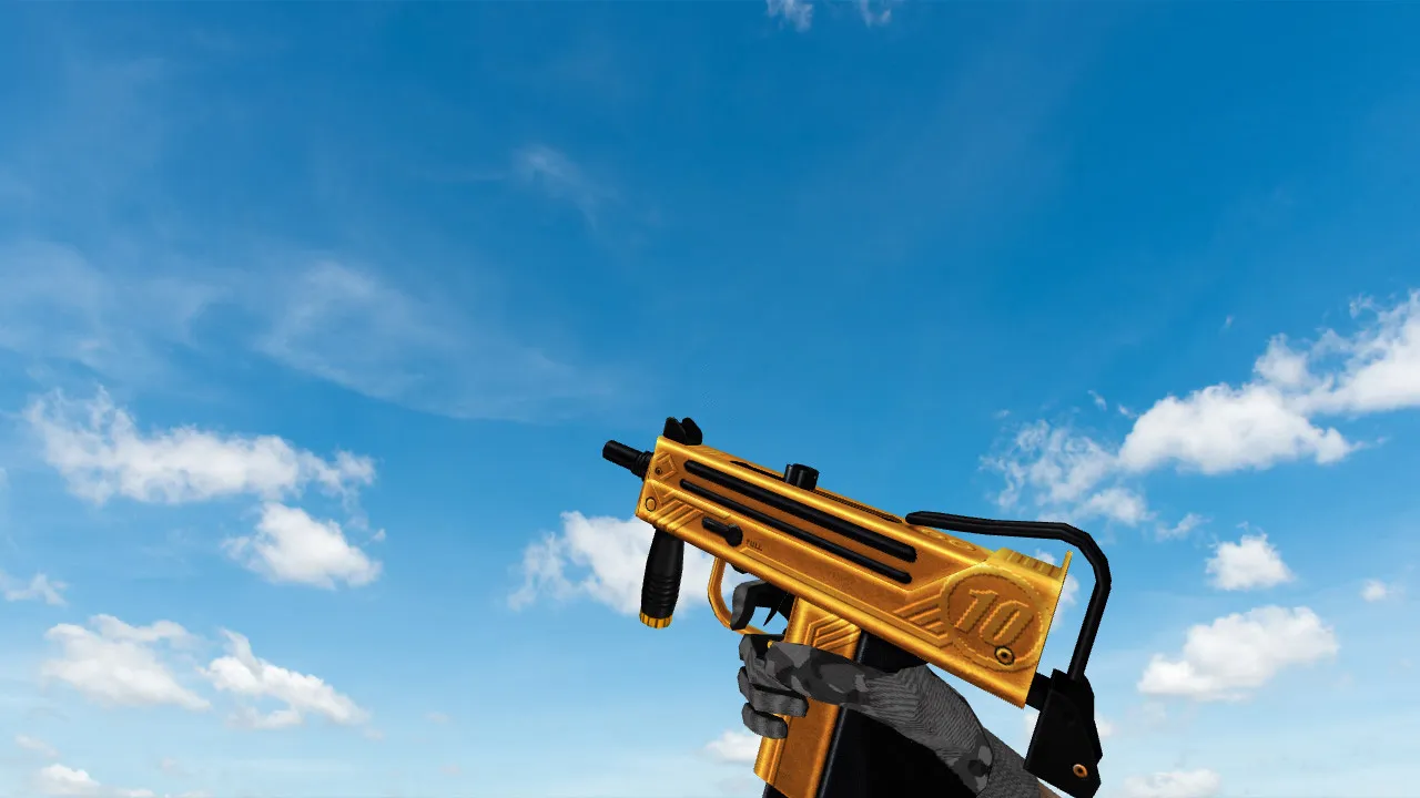 Скачать Модель «MAC-11 Fold» для CS 1.6: Качественные текстуры и анимации - Скриншот