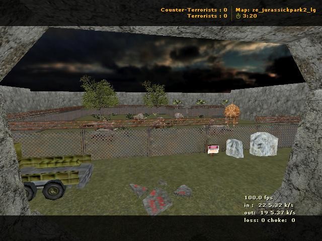 Скачать ze_jurassickpark2_lg - Скриншот