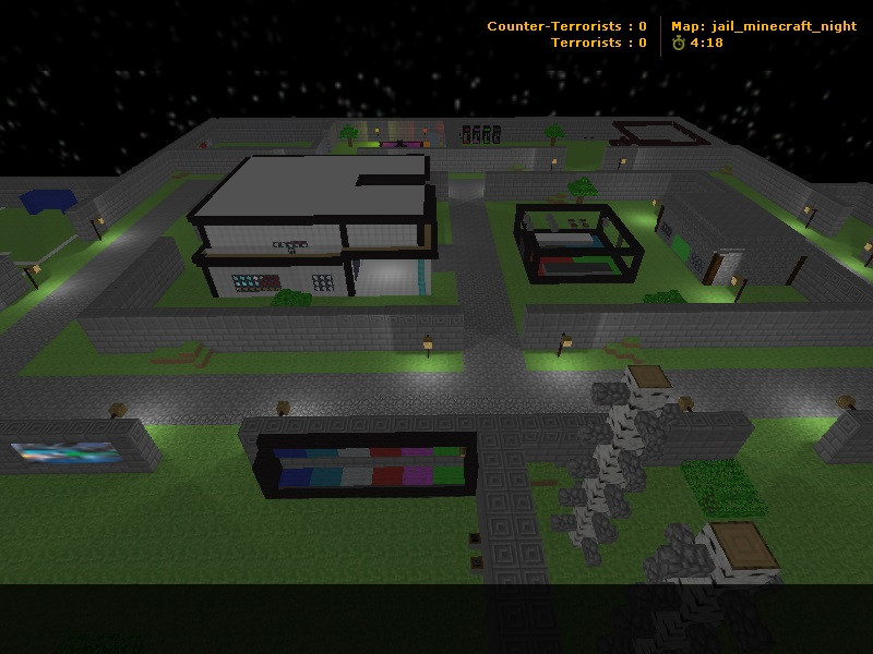 jail_minecraft_night_b2 — скриншот 9