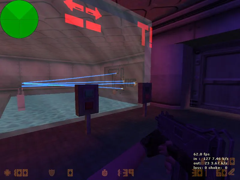 Скачать deathrun_taringacs_rockandrun для CS 1.6: карты deathrun, тактика за терр/контр, точки, боты, оптимизация - Скриншот