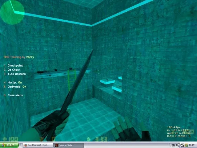 Скачать deathrun_ultras2 для CS 1.6: deathrun карта, точки, балансы сторон и .nav для ботов - Скриншот