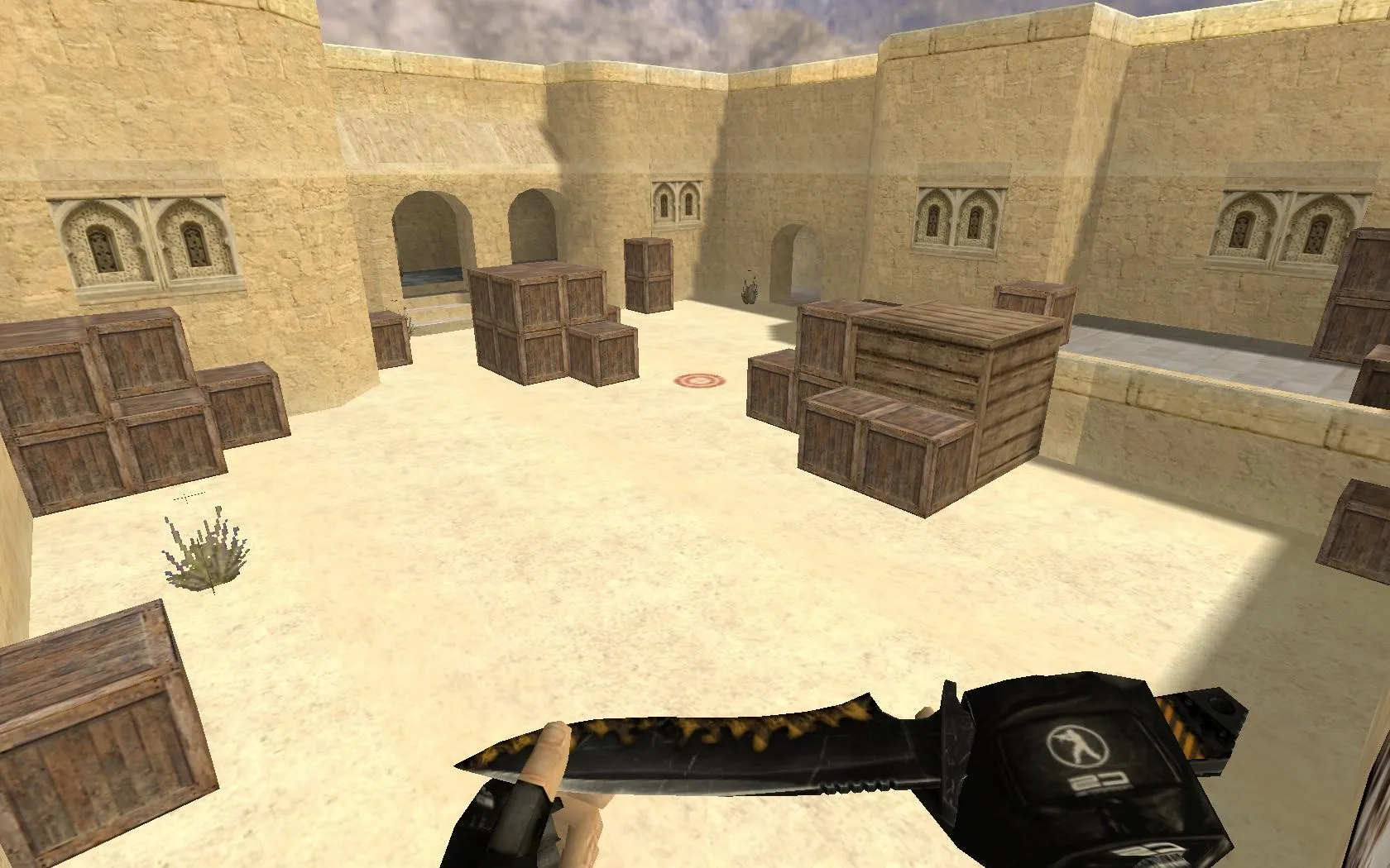 Скачать Карта de_sandman для CS 1.6: Технический обзор и стратегии - Скриншот