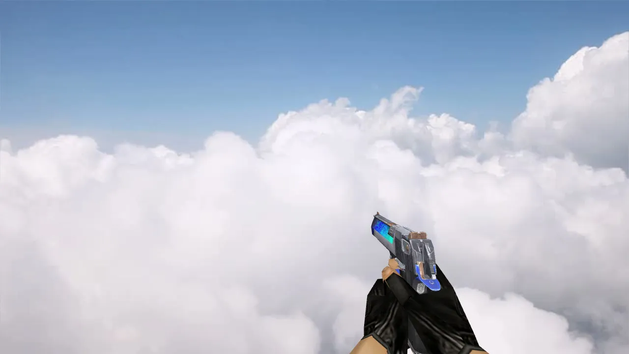 Скачать Модель «Deagle Overcharged Blue» для CS 1.6 - Скачай сейчас - Скриншот