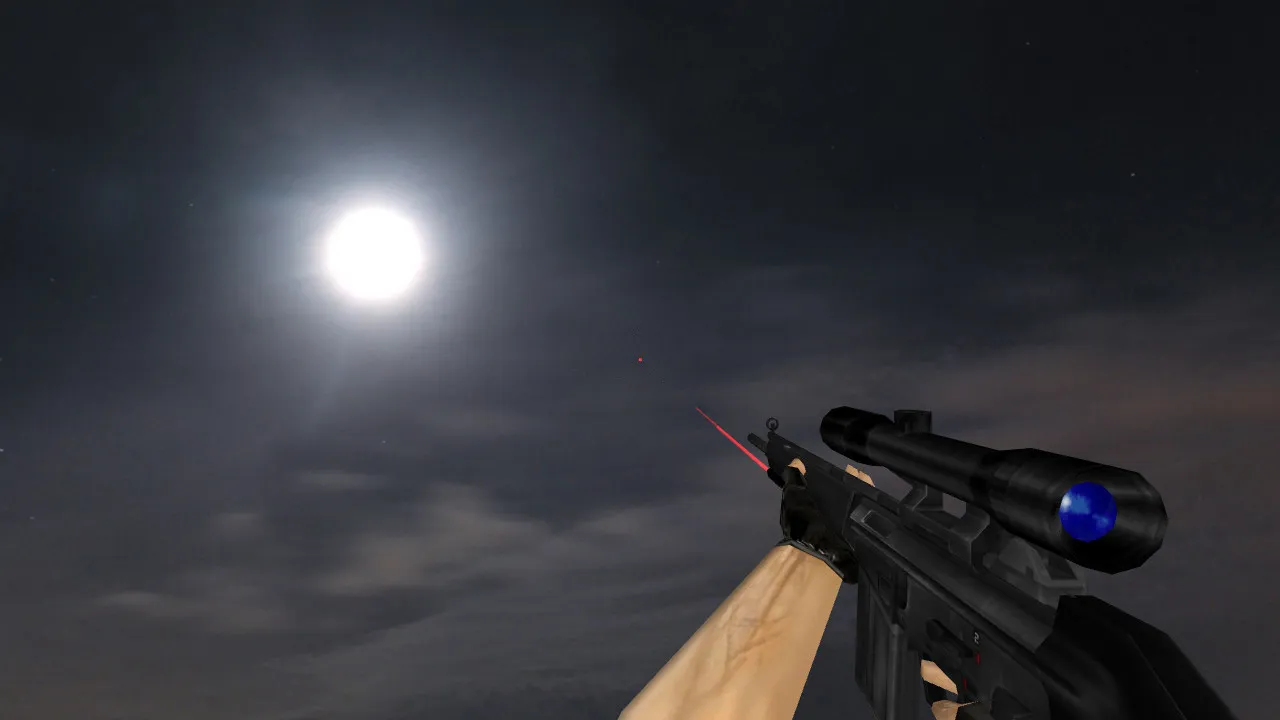 Скачать Laser sniper pack: пак моделей оружия для CS 1.6 с v_, p_, w_, звуками, анимацией осмотра и качественными текстурами - Скриншот