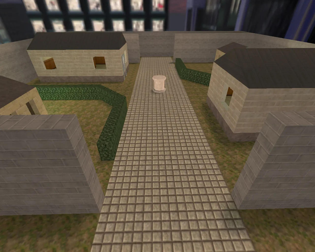 Скачать aim_mansion2 для CS 1.6: тренировка аима, точки для спота, файлы карты и запуск без риска - Скриншот
