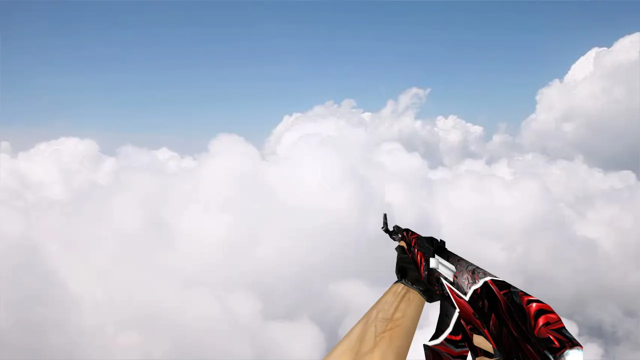 Скачать Модель Default AK-47 Starladder v_ и p_ для CS 1.6: звуки, анимация осмотра, текстуры - Скриншот