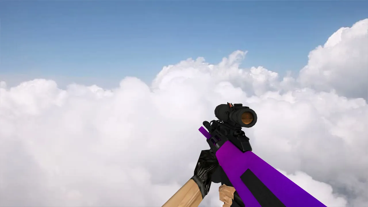 Скачать Модель «AUG Redux» для CS 1.6 - Качественные текстуры и анимации - Скриншот