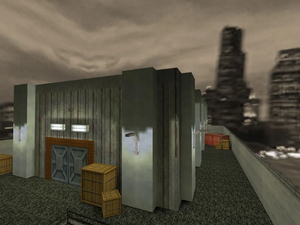 Скачать Карта de_warehousev2 для CS 1.6: анализ и стратегии - Скриншот