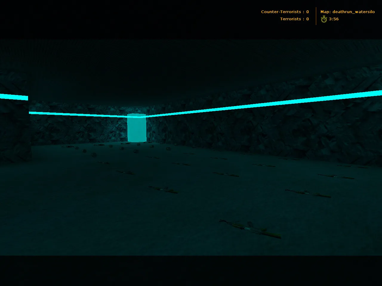 deathrun_watersilo для CS 1.6: карта deathrun, точки, ловушки и тактика заходов — скриншот 9