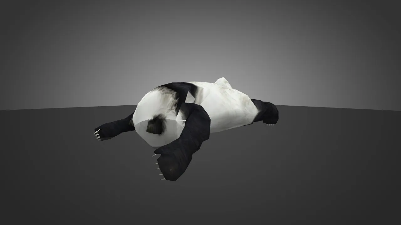 Скачать Модель «Sleeping Baby Panda» для CS 1.6 - уникальность и стиль - Скриншот