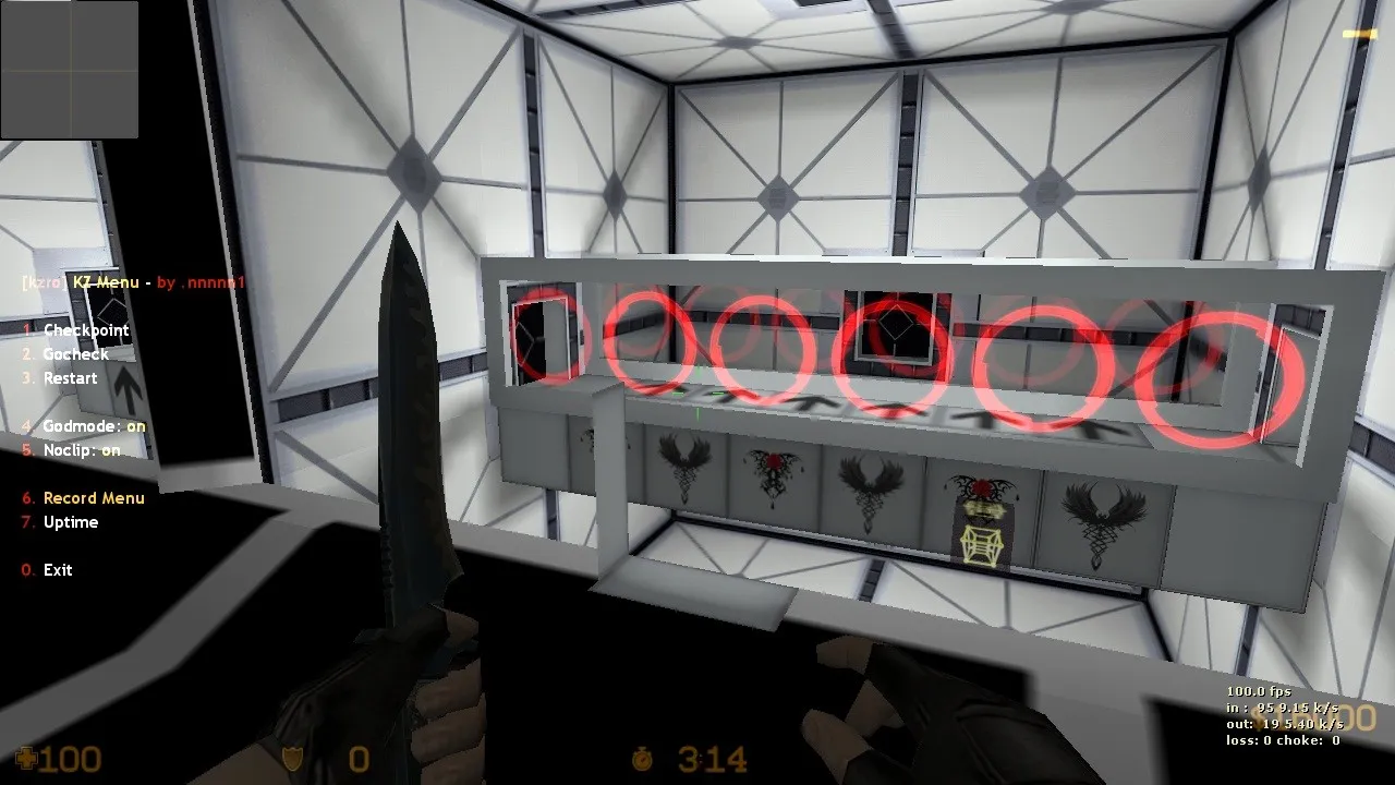 deathrun_cube для CS 1.6: тактика за Т и КТ, точки, .nav, оптимизация wpoly/epoly — скриншот 6