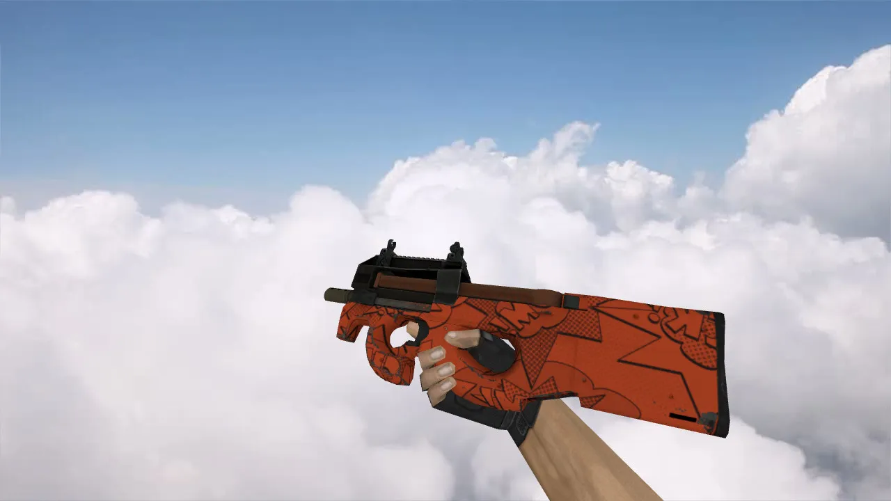 Скачать Модель P90 «БАХ» для CS 1.6 - Идеальное обновление - Скриншот