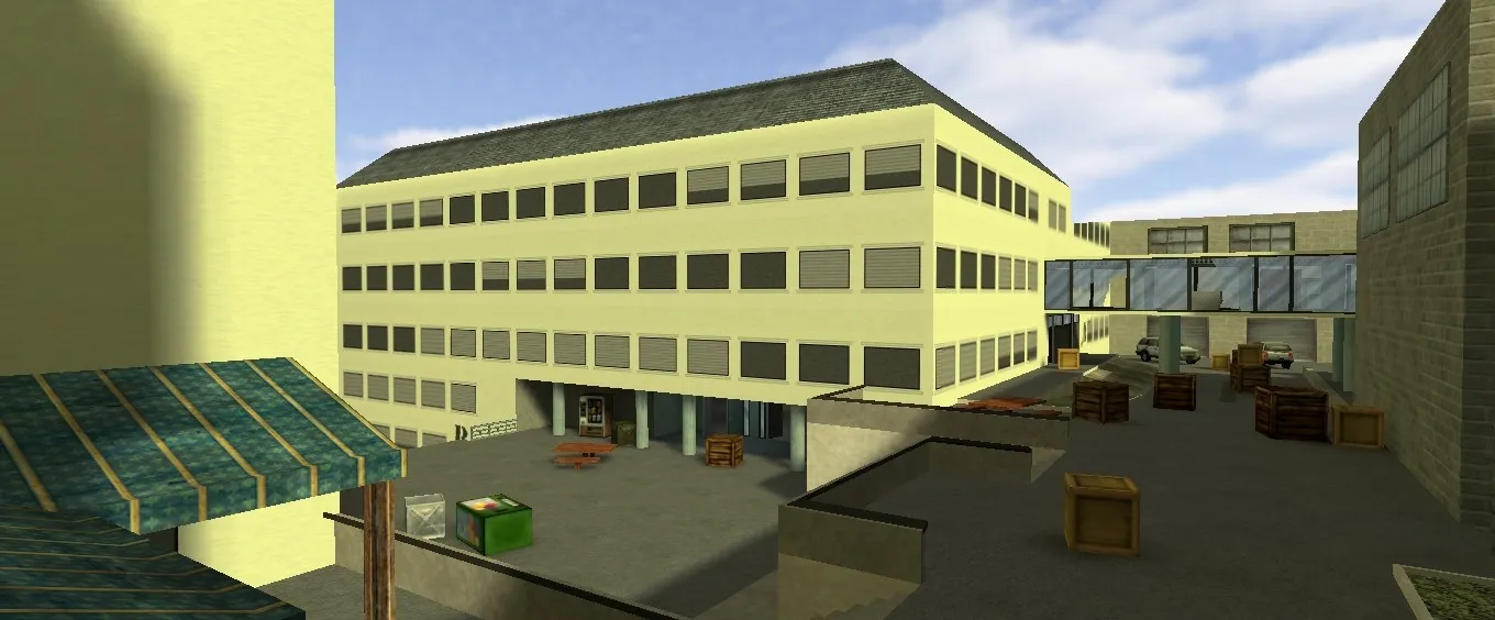 Скачать Карта de_noailles для CS 1.6: тактика и оптимизация - Скриншот