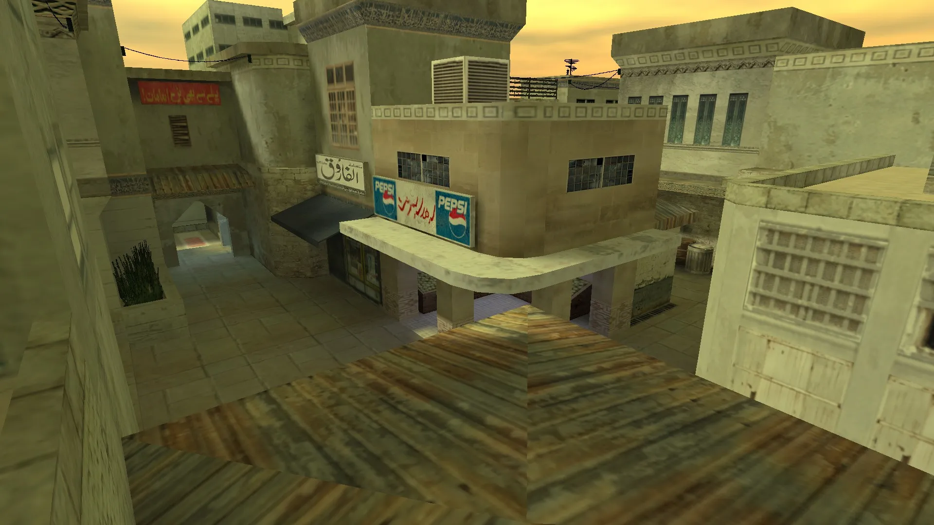 Карта de_karachi01 для CS 1.6: Тактический анализ и особенности — скриншот 6