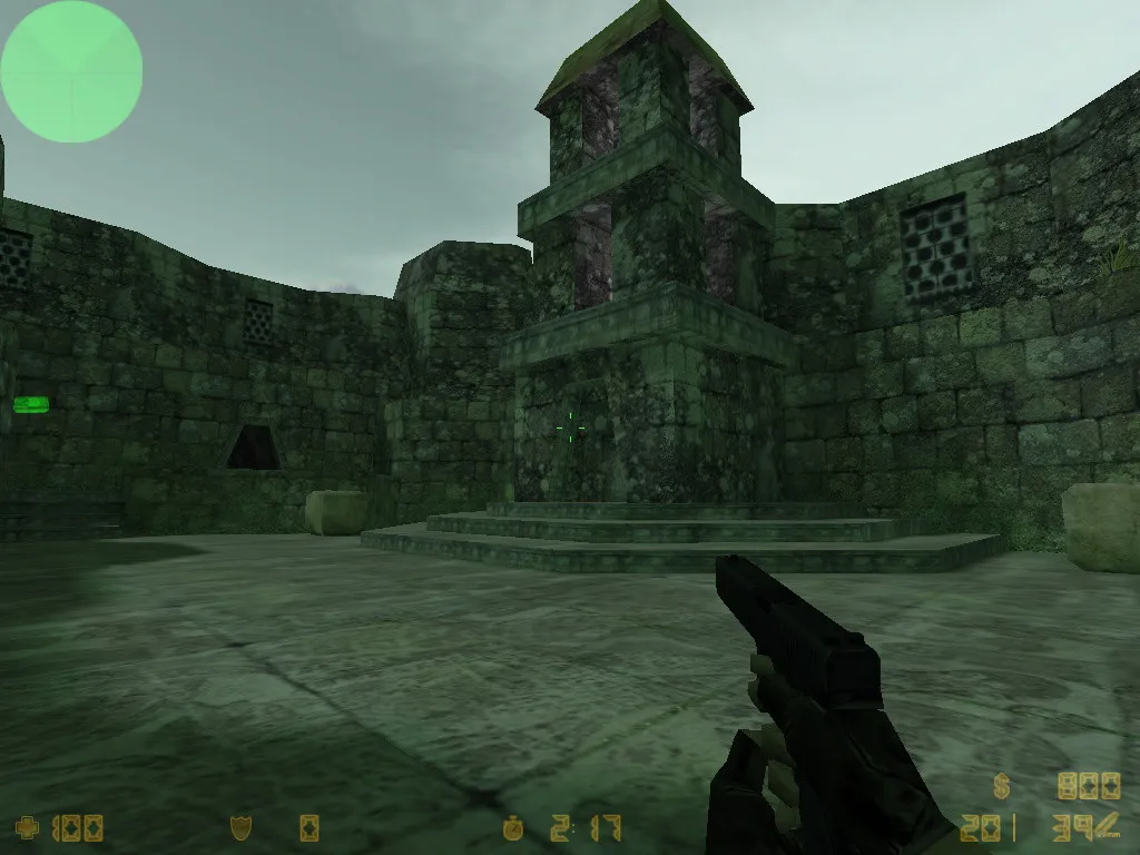 Скачать de_chiapas для CS 1.6: тактика за Т и КТ, точки, .nav, оптимизация wpoly/epoly, настройка ботов - Скриншот