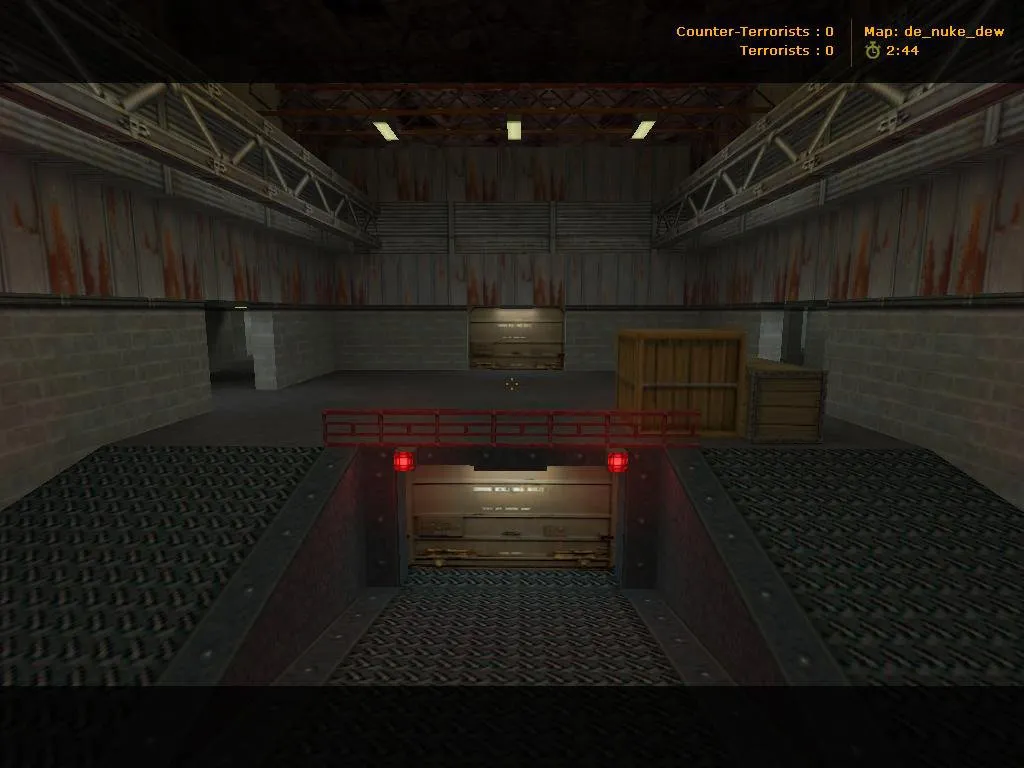 Скачать Карта de_nuke_dew для CS 1.6 - Тактика и Обзор - Скриншот