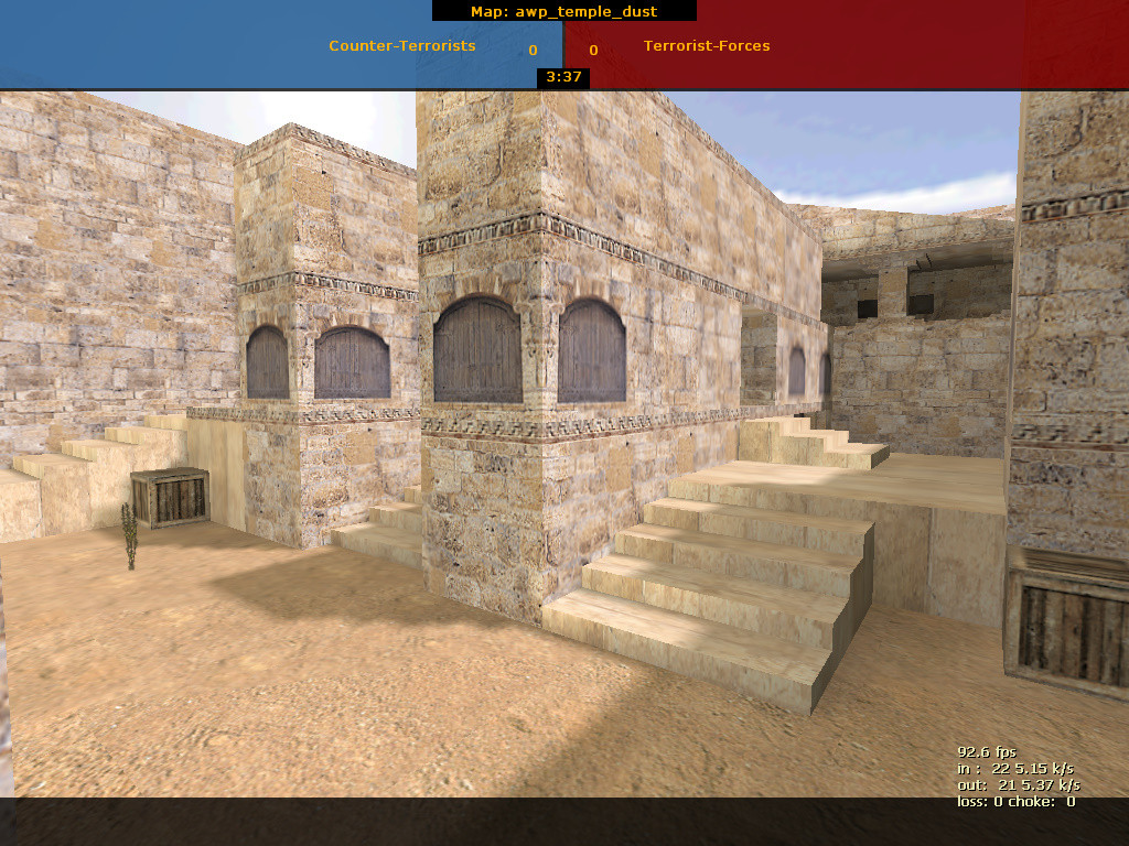 awp_temple_dust — скриншот 6