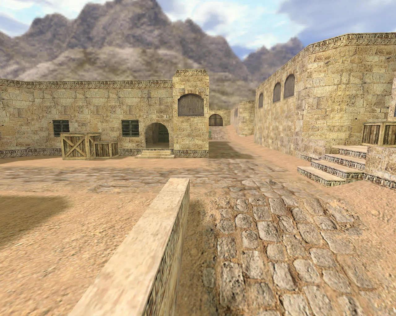 Скачать de_dust2012 карта для CS 1.6: баланс сторон, точки, .nav для ботов, оптимизация wpoly/epoly - Скриншот