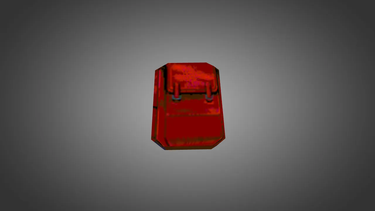 Скачать Модель «Red Backpack» v_model для CS 1.6: звуки, анимация осмотра, текстуры и четкость в игре - Скриншот