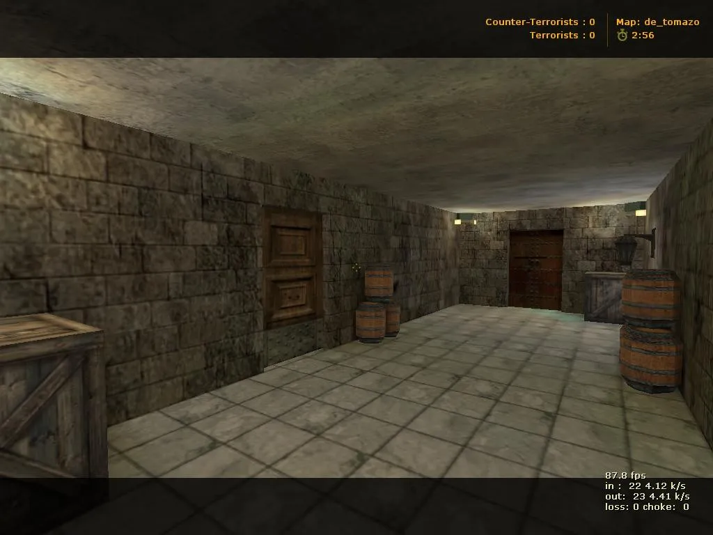 Скачать Карта de_tomazo для CS 1.6: тактика и особенности - Скриншот