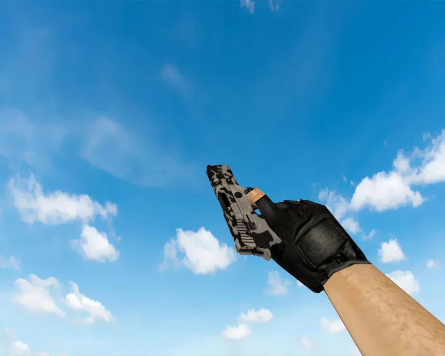 Скачать P250 | Чёрно-коричневый (Black & Tan) для CS 1.6: Подробности - Скриншот