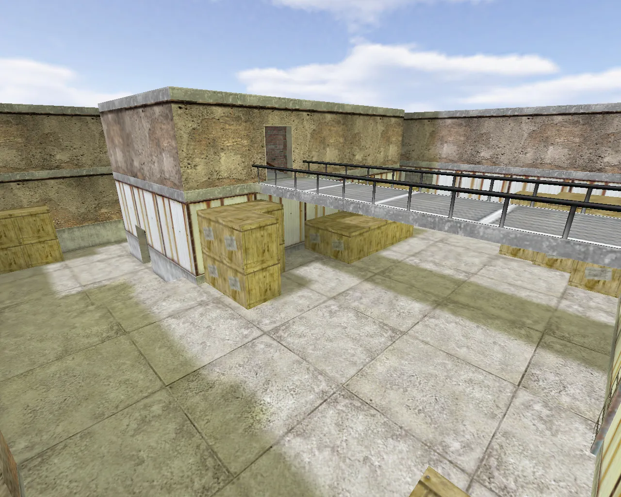 Скачать de_cpl_mill для CS 1.6: карта, тактика, точки, .nav и оптимизация wpoly/epoly - Скриншот