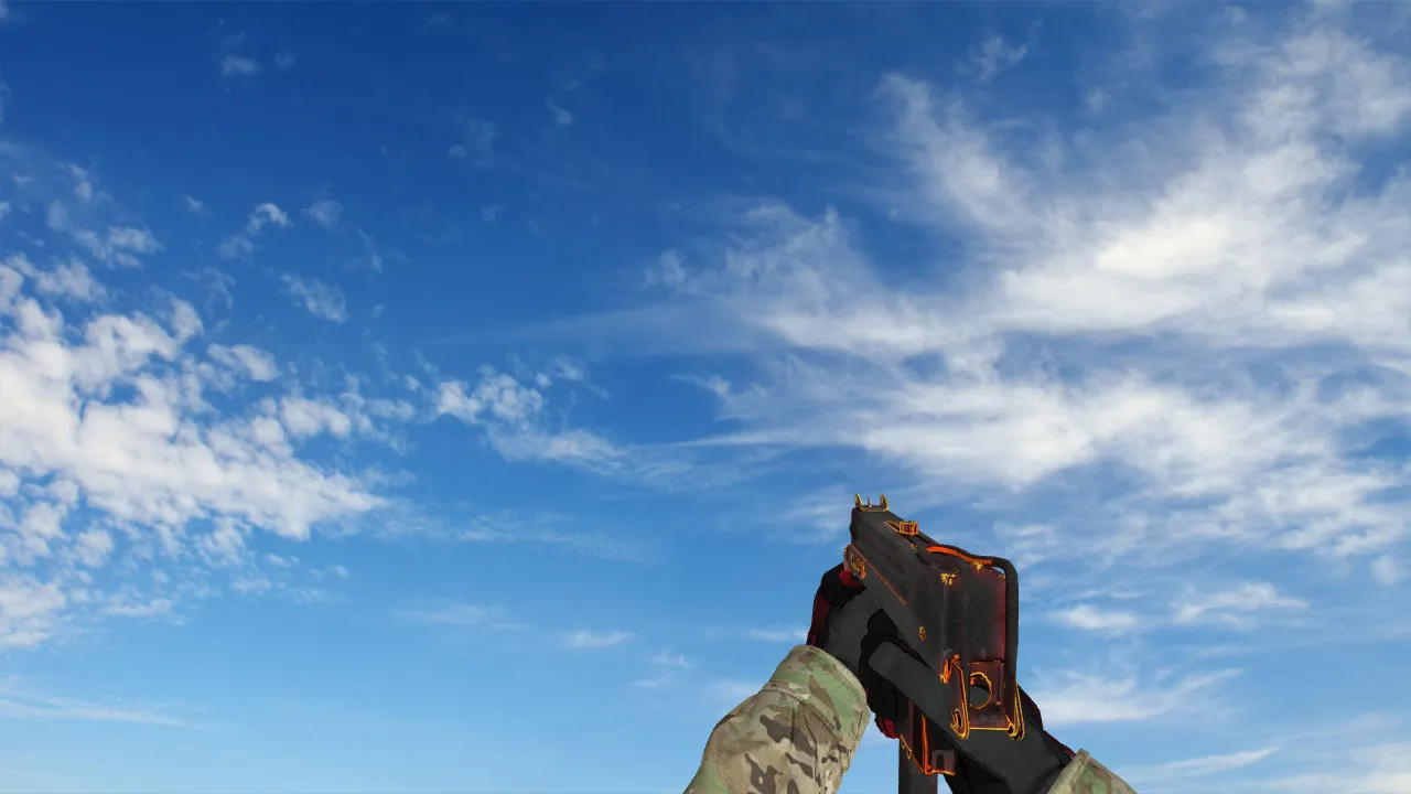 Пак моделей оружия Specialist Gloves Crimson Kimono Pack для CS 1.6: v_, p_, w_ модели, звуки, анимация осмотра — скриншот 18