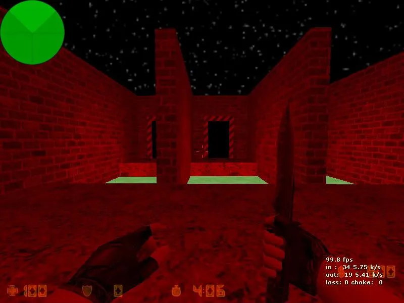 Скачать deathrun_moster для CS 1.6: карта deathrun, точки, маршруты, .nav и оптимизация под 1.6 - Скриншот
