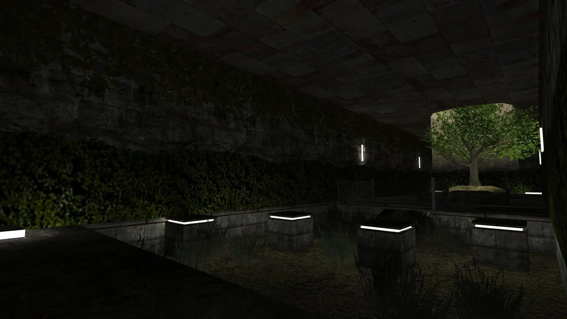 Скачать deathrun_clr_abandoned для CS 1.6: карта Deathrun, точки, маршруты, .nav для ботов и оптимизация - Скриншот
