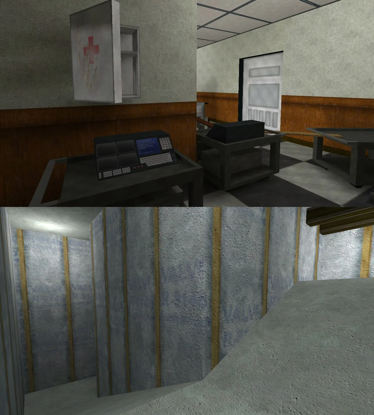 Карта de_rats_signal_office для CS 1.6: Тактические возможности и детали — скриншот 6