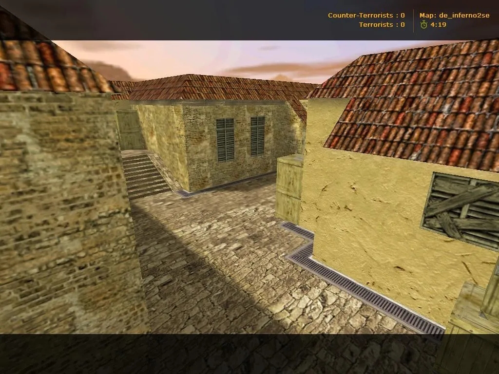 Скачать Карта de_inferno2se для CS 1.6: детальный обзор и тактики - Скриншот