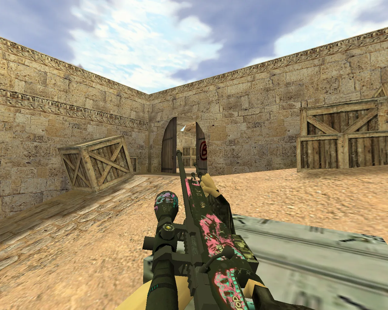 Скачать Модель AWP Fever Dream для CS 1.6 - Качество и Уникальность - Скриншот