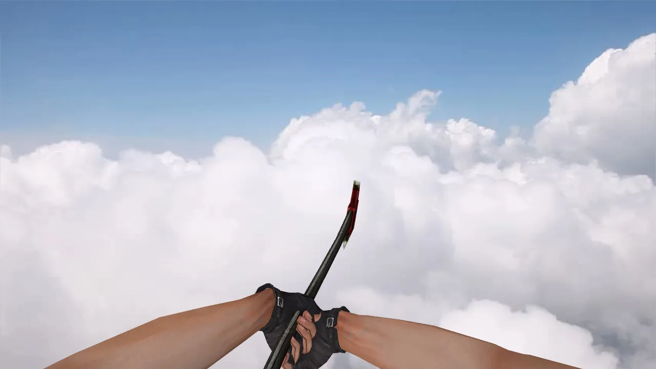 Скачать Модель «Axe Hammer» для CS 1.6: v_ и p_ нож, звуки, анимация осмотра, качество текстур и настройка - Скриншот