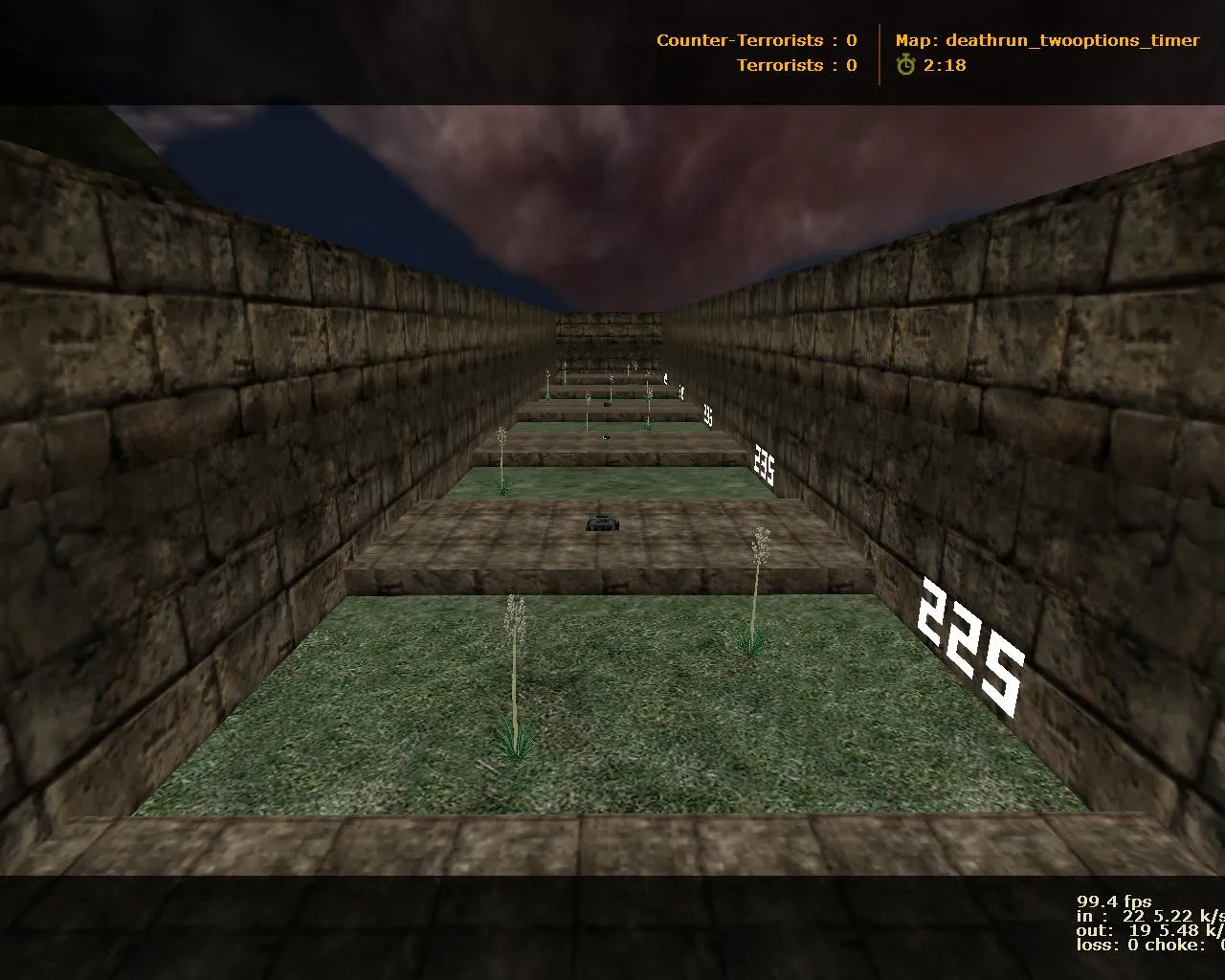 deathrun_twooptions_timer для CS 1.6: таймер, две опции и боты по .nav — скриншот 7