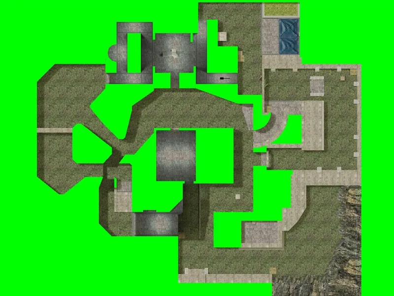 de_colca для CS 1.6: точки, спавны, роли, .nav и оптимизация карты — скриншот 5