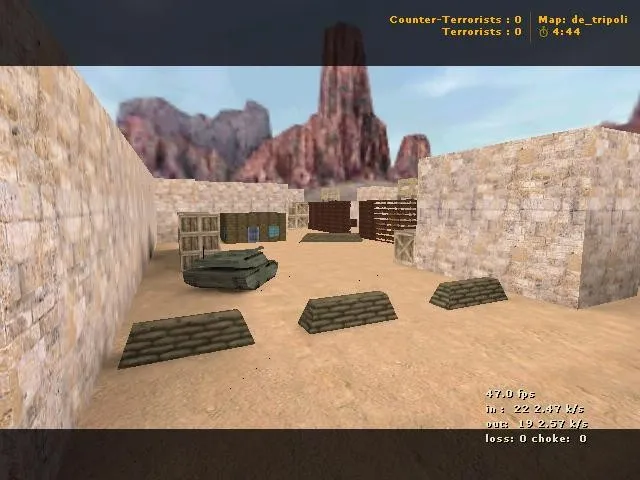 Скачать Карта de_tripoli для CS 1.6 - детальный обзор и тактика - Скриншот