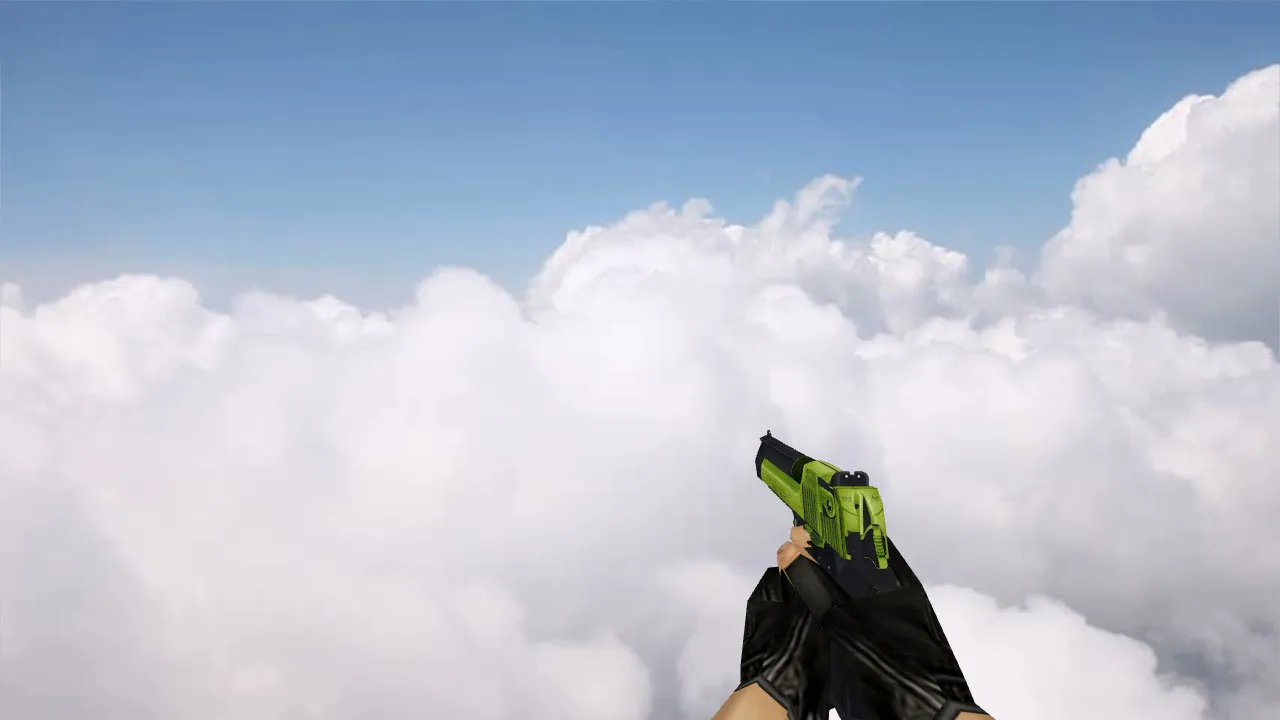 Скачать Модель «Deagle Green Boost» для CS 1.6 - Погружение в игровой процесс - Скриншот