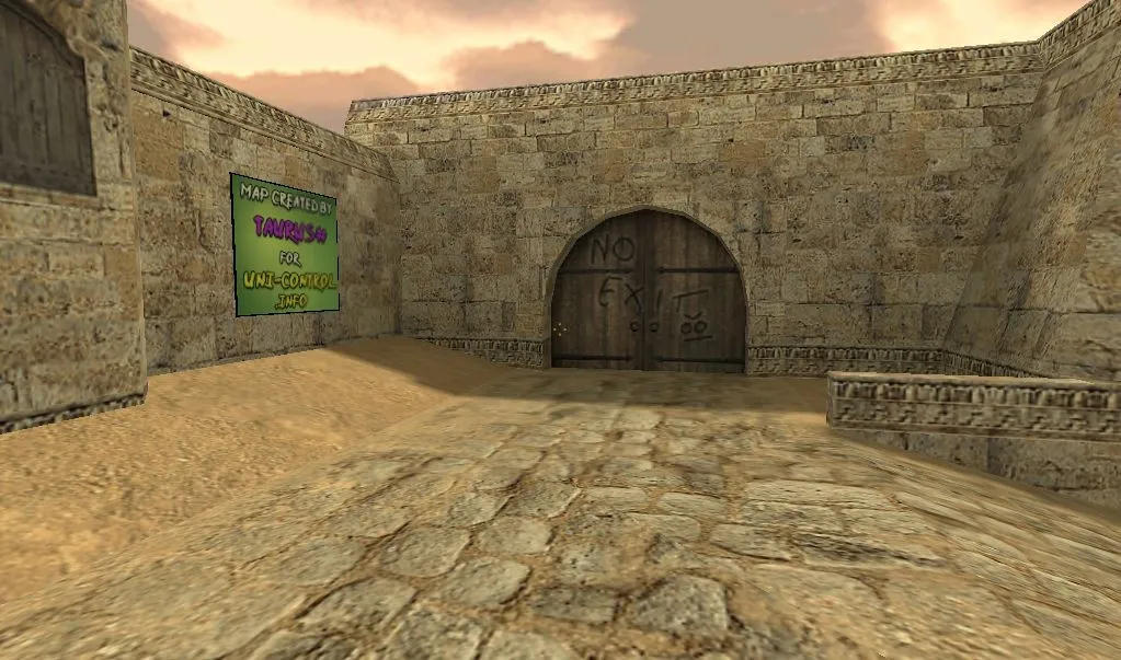 Скачать de_dust2_bliz для CS 1.6: баланс сторон, точки, .nav для ботов и оптимизация wpoly/epoly - Скриншот